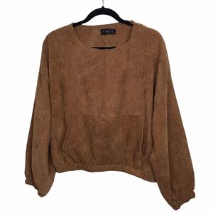 I Got C Lightweight Corduroy Pullover Sweater